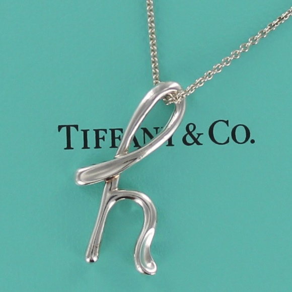 Tiffany Co Peretti Initial Letter H 